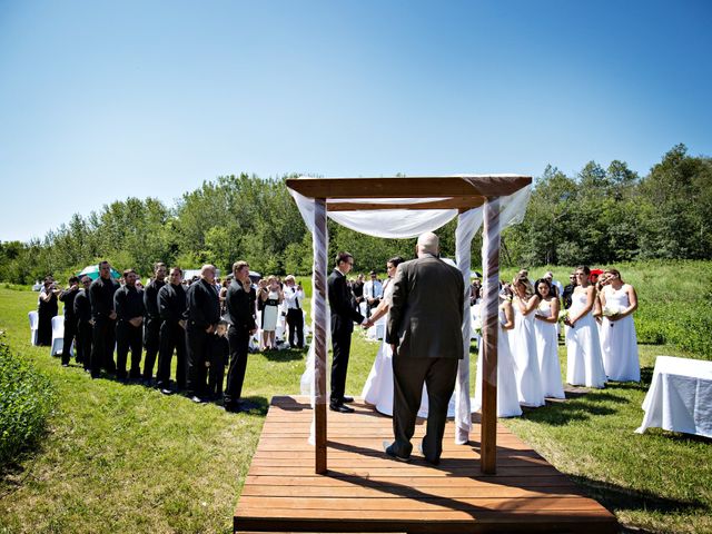 Chad and Kellie&apos;s wedding in Russell, Manitoba 17