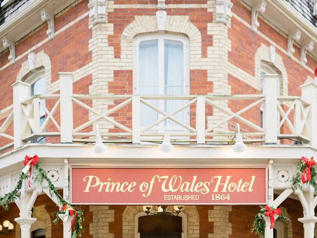 Justin and Arden's wedding in Niagara on the Lake, Ontario 1