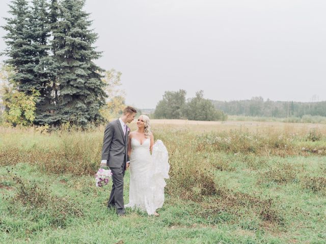 Dalton and Cheyenne&apos;s wedding in Sylvan Lake, Alberta 48