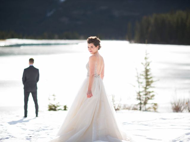 Brent and Kate&apos;s wedding in Canmore, Alberta 3