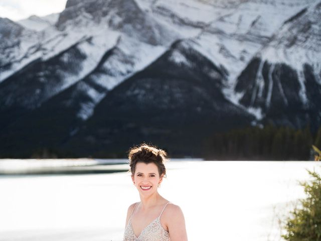 Brent and Kate&apos;s wedding in Canmore, Alberta 6