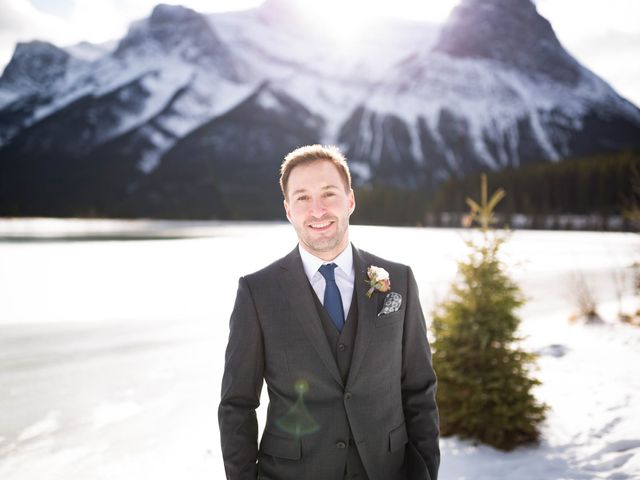 Brent and Kate&apos;s wedding in Canmore, Alberta 7