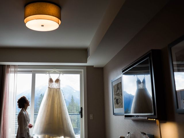 Brent and Kate&apos;s wedding in Canmore, Alberta 11