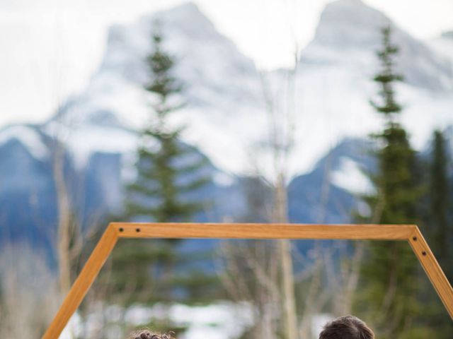 Brent and Kate&apos;s wedding in Canmore, Alberta 15