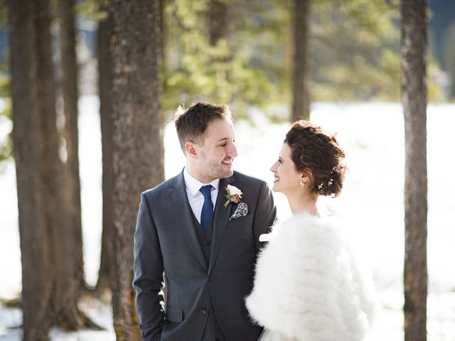 Brent and Kate&apos;s wedding in Canmore, Alberta 24