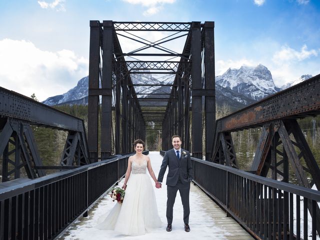 Brent and Kate&apos;s wedding in Canmore, Alberta 2