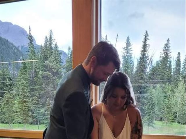 Mason and Shanaye&apos;s wedding in Banff, Alberta 3