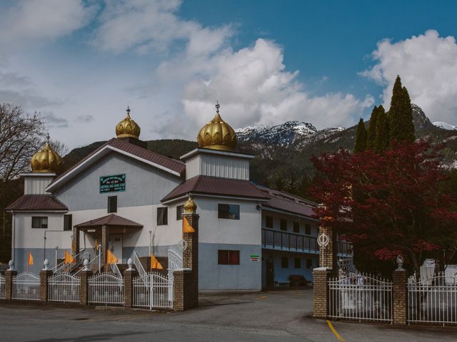 Bikram and Mandy&apos;s wedding in Squamish, British Columbia 4