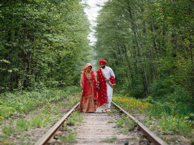 Bikram and Mandy&apos;s wedding in Squamish, British Columbia 53