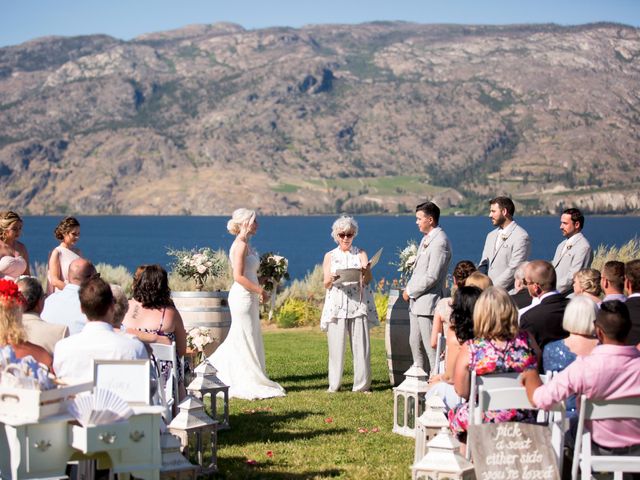 Shelby and Nick&apos;s wedding in Summerland, British Columbia 32