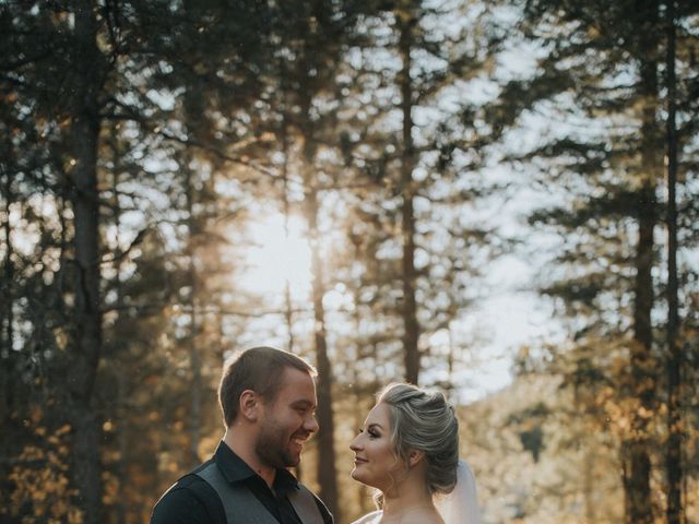 Alana and Casey&apos;s wedding in Lumby, British Columbia 2