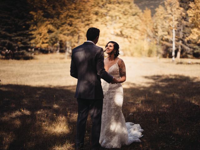 Troy and Jesse&apos;s wedding in Canmore, Alberta 24