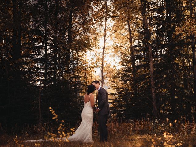 Troy and Jesse&apos;s wedding in Canmore, Alberta 26