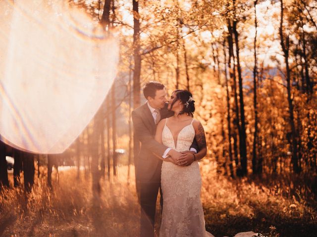 Troy and Jesse&apos;s wedding in Canmore, Alberta 32