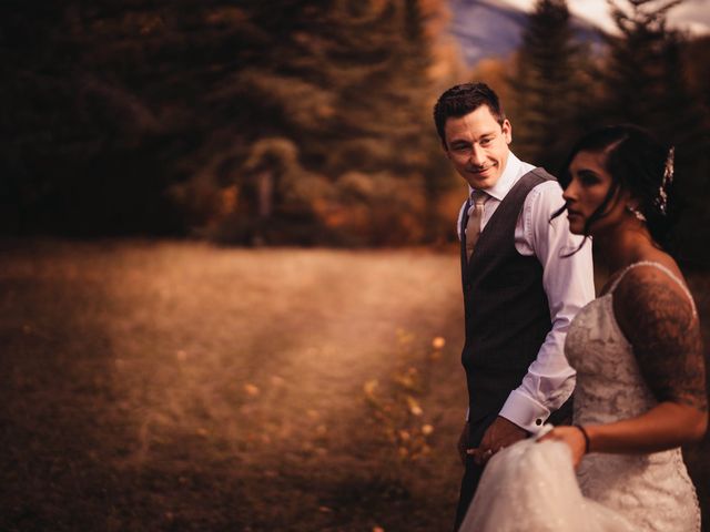 Troy and Jesse&apos;s wedding in Canmore, Alberta 34