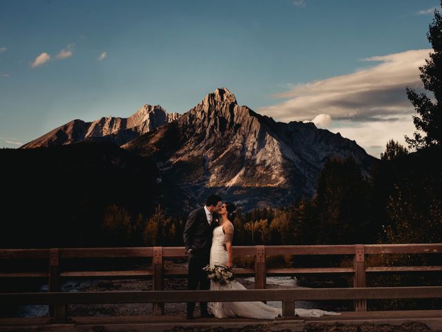 Troy and Jesse&apos;s wedding in Canmore, Alberta 62