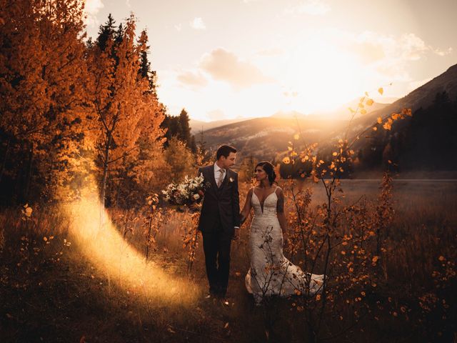 Troy and Jesse&apos;s wedding in Canmore, Alberta 65