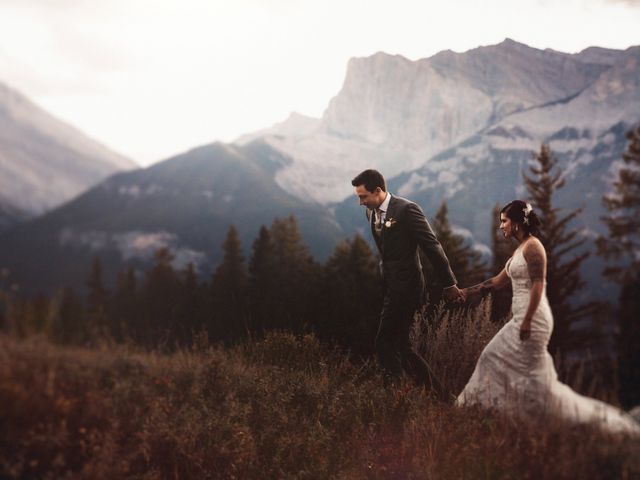 Troy and Jesse&apos;s wedding in Canmore, Alberta 69