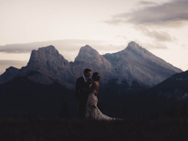 Troy and Jesse&apos;s wedding in Canmore, Alberta 71