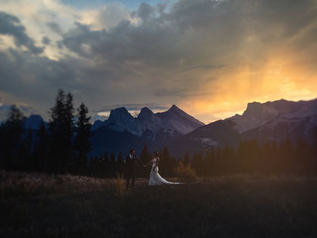 Troy and Jesse&apos;s wedding in Canmore, Alberta 2