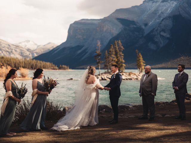 Susan and Dylan&apos;s wedding in Canmore, Alberta 10