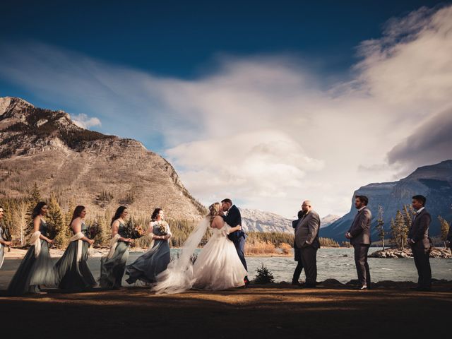 Susan and Dylan&apos;s wedding in Canmore, Alberta 13