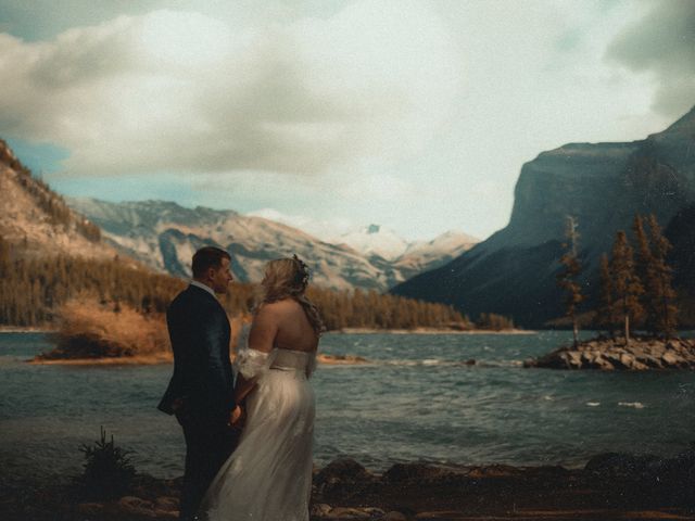 Susan and Dylan&apos;s wedding in Canmore, Alberta 16