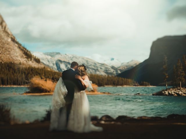 Susan and Dylan&apos;s wedding in Canmore, Alberta 18