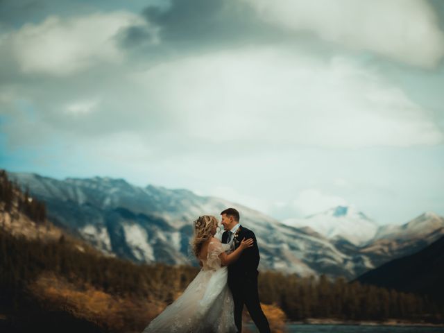 Susan and Dylan&apos;s wedding in Canmore, Alberta 19