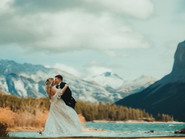 Susan and Dylan&apos;s wedding in Canmore, Alberta 20