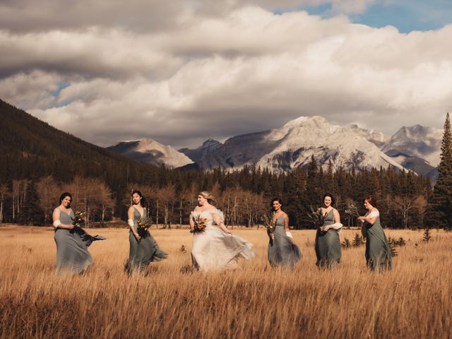 Susan and Dylan&apos;s wedding in Canmore, Alberta 22