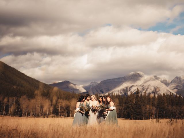 Susan and Dylan&apos;s wedding in Canmore, Alberta 23