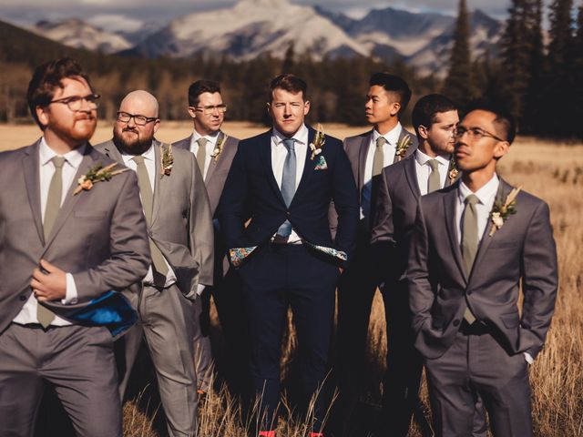 Susan and Dylan&apos;s wedding in Canmore, Alberta 25