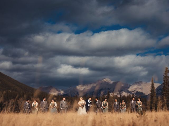 Susan and Dylan&apos;s wedding in Canmore, Alberta 26