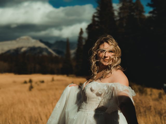 Susan and Dylan&apos;s wedding in Canmore, Alberta 27