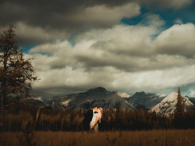 Susan and Dylan&apos;s wedding in Canmore, Alberta 33