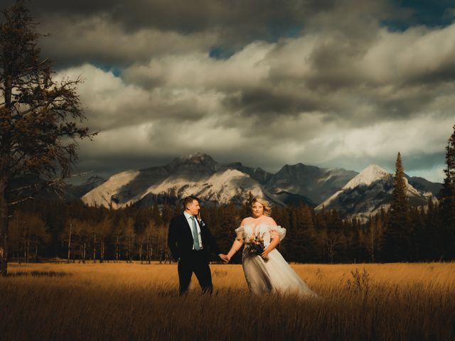 Susan and Dylan&apos;s wedding in Canmore, Alberta 35