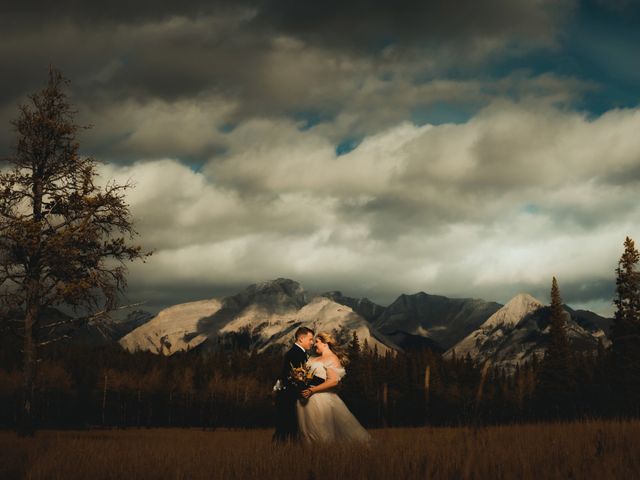 Susan and Dylan&apos;s wedding in Canmore, Alberta 37
