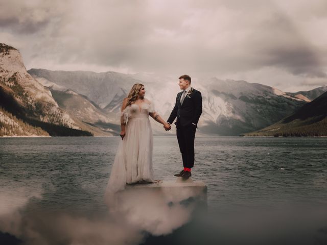 Susan and Dylan&apos;s wedding in Canmore, Alberta 59