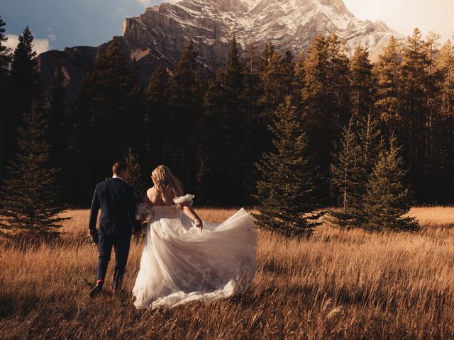 Susan and Dylan&apos;s wedding in Canmore, Alberta 68