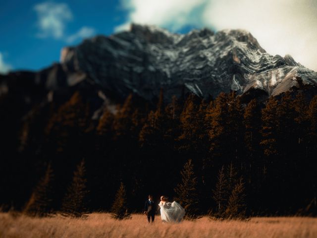 Susan and Dylan&apos;s wedding in Canmore, Alberta 70