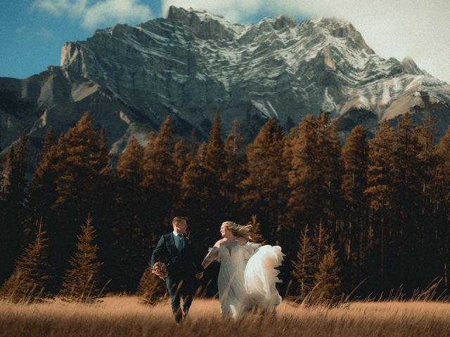 Susan and Dylan&apos;s wedding in Canmore, Alberta 73