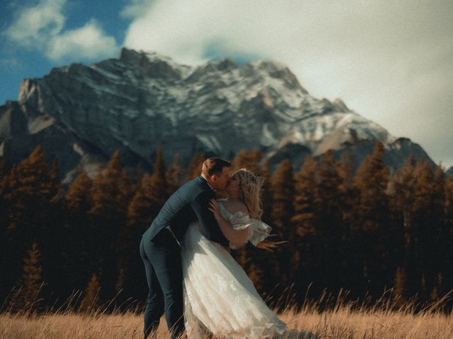 Susan and Dylan&apos;s wedding in Canmore, Alberta 74
