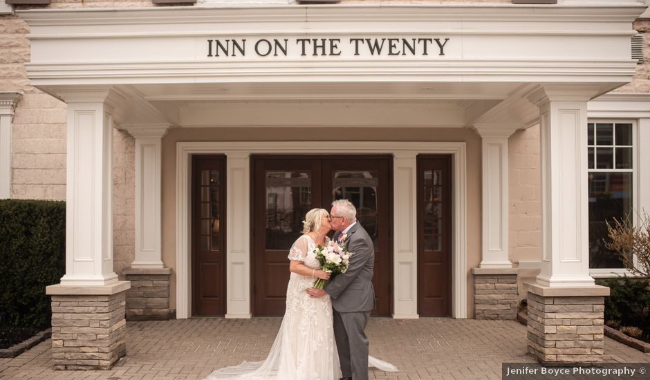 Paul and Lorraine's wedding in Lincoln, Ontario