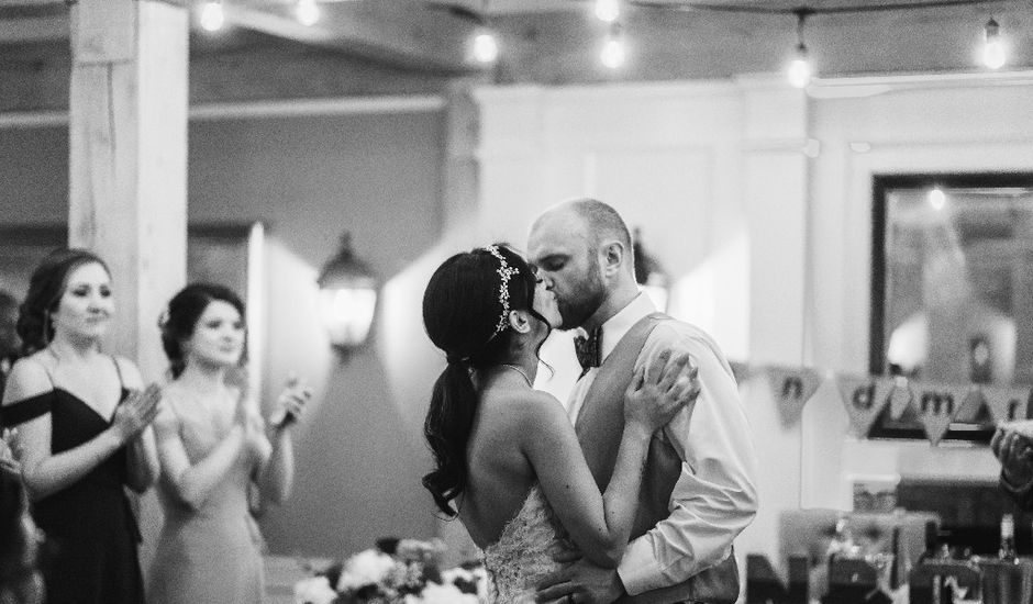 Chris and Nadia's wedding in Kleinburg, Ontario