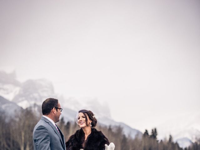 Warren and Elizabeth&apos;s wedding in Canmore, Alberta 23