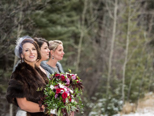 Warren and Elizabeth&apos;s wedding in Canmore, Alberta 31