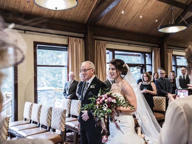 Warren and Elizabeth&apos;s wedding in Canmore, Alberta 41