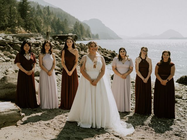 Troy and Jacqueline&apos;s wedding in Furry Creek, British Columbia 63