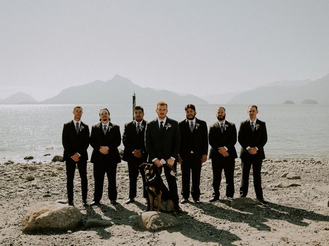 Troy and Jacqueline&apos;s wedding in Furry Creek, British Columbia 66